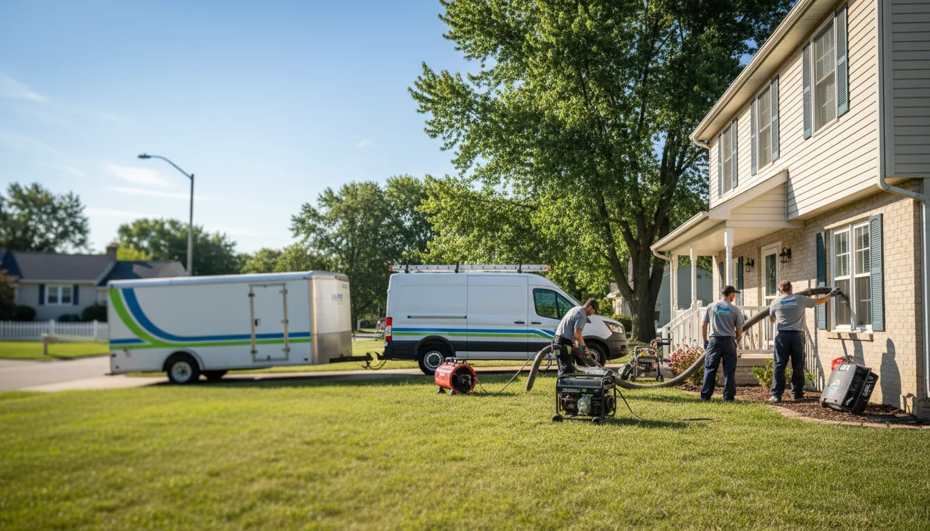 Flooded Basement Restoration And Cleanup With Repair in Unionville, IA near me